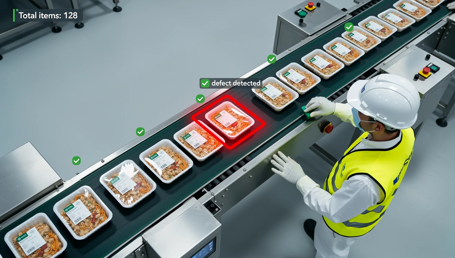 AREaiONX TAILORED üretim hattı akış kontrolü analizi